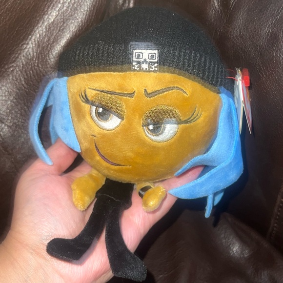 The Emoji Movie “Jailbreak” Ty Stuffed Animal - Picture 7 of 7